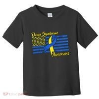 Down Syndrome American Flag Toddler T-Shirt thumb 0