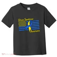 Down Syndrome American Flag Toddler T-Shirt thumb 0