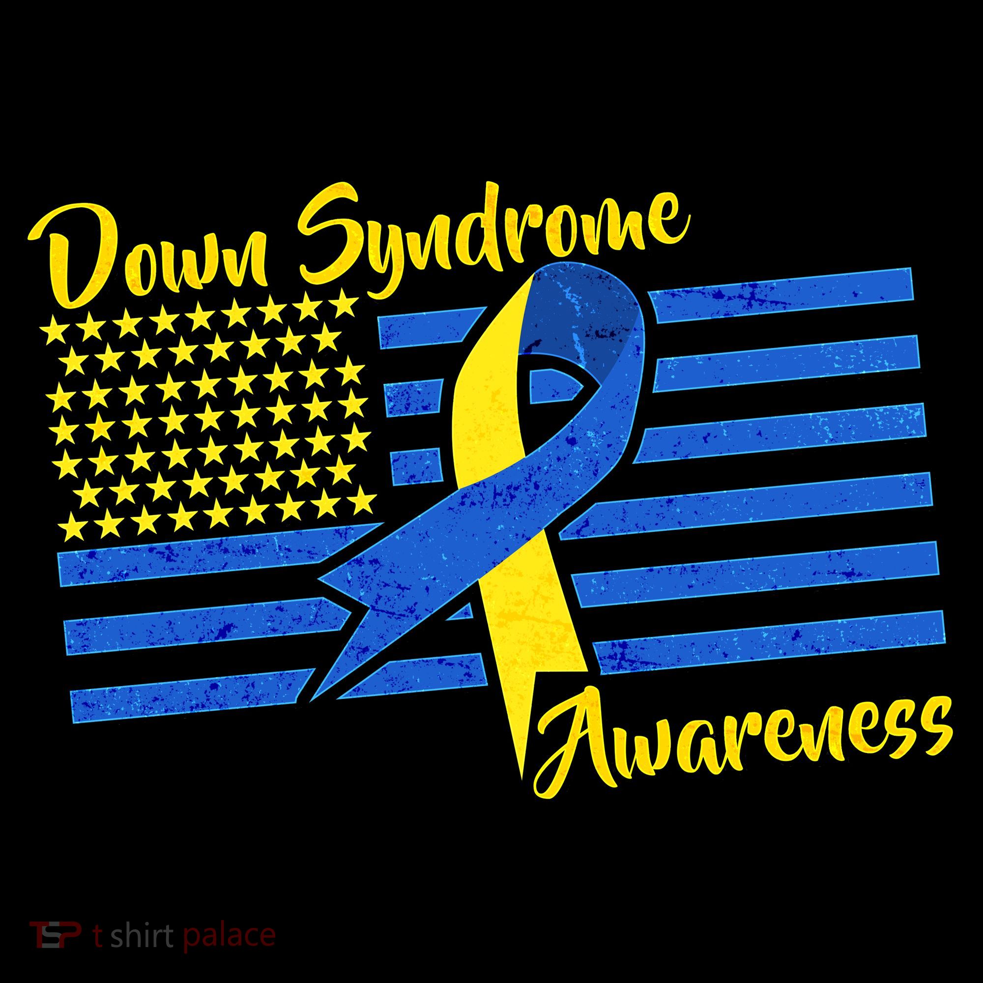 Down Syndrome American Flag Visor