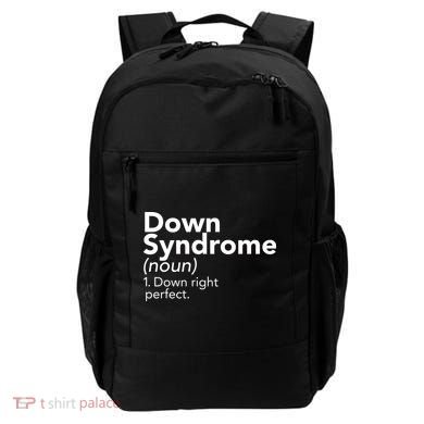 Down Syndrome Available Down Right Perfect Backpack