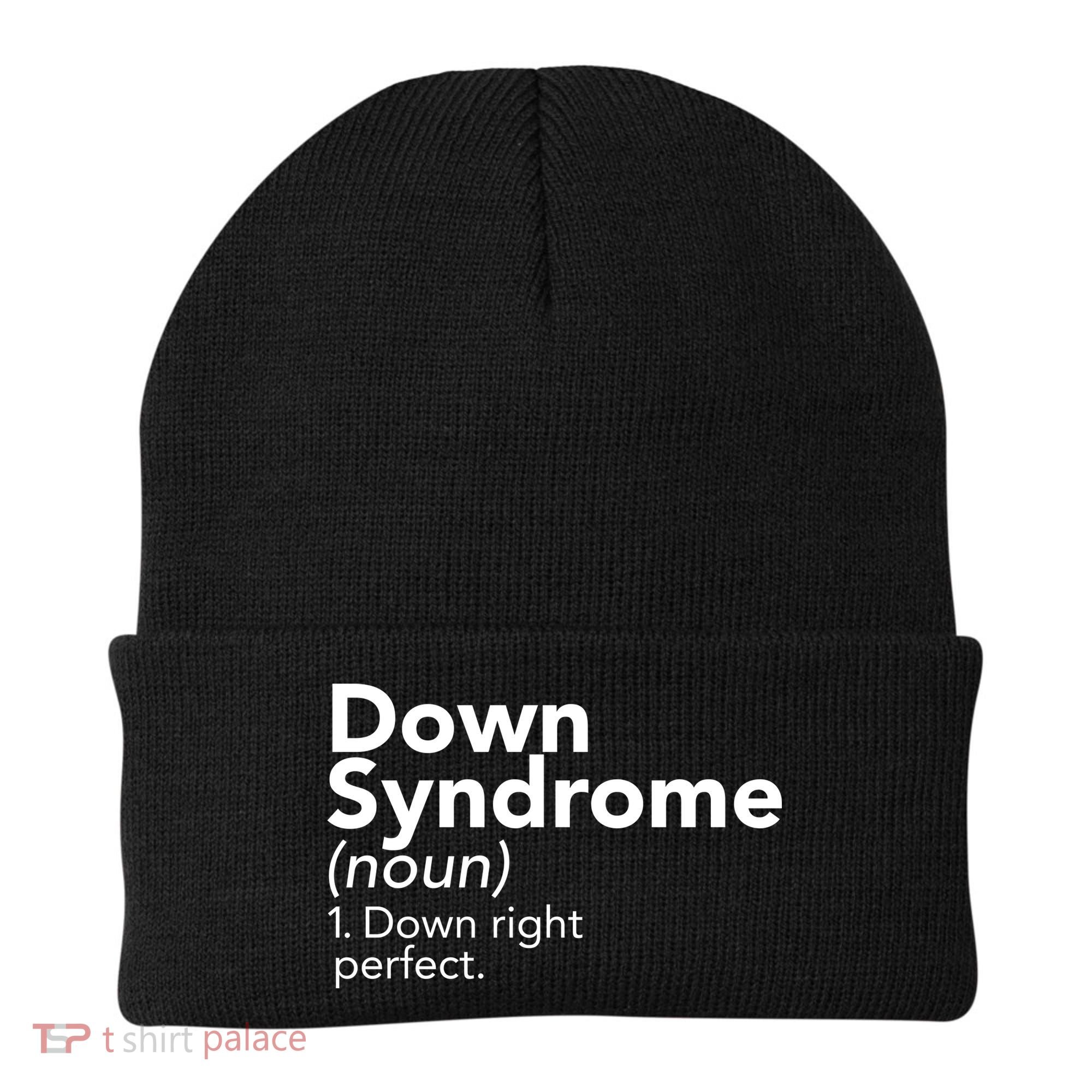 Down Syndrome Available Down Right Perfect Beanie