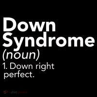 Down Syndrome Available Down Right Perfect Ornament thumb 1