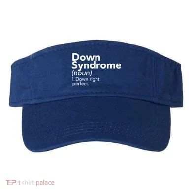 Down Syndrome Available Down Right Perfect Visor