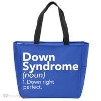 Down Syndrome Available Down Right Perfect Tote Bag thumb 0