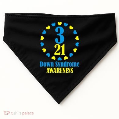 Down Syndrome Awareness USA-Made Doggie Bandana