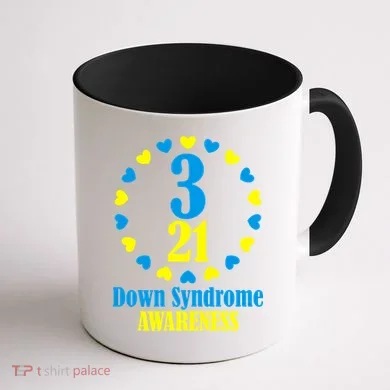 Down Syndrome Awareness Coffee Mug back