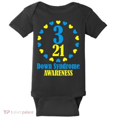 Down Syndrome Awareness Baby Bodysuit