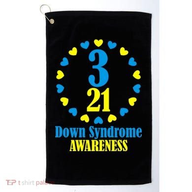Down Syndrome Awareness Golf Towel
