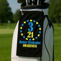 Down Syndrome Awareness Golf Towel thumb 2