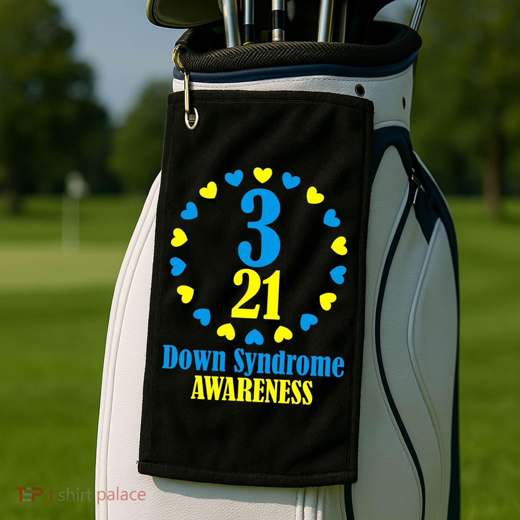 Down Syndrome Awareness Golf Towel
