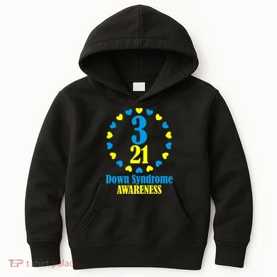 Down Syndrome Awareness Kids Hoodie