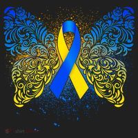 Down Syndrome Awareness Butterfly Ribbon Golf Towel thumb 3