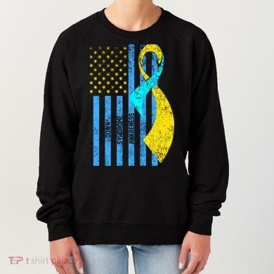 Down Syndrome Awareness Flag Women's Sweatshirt