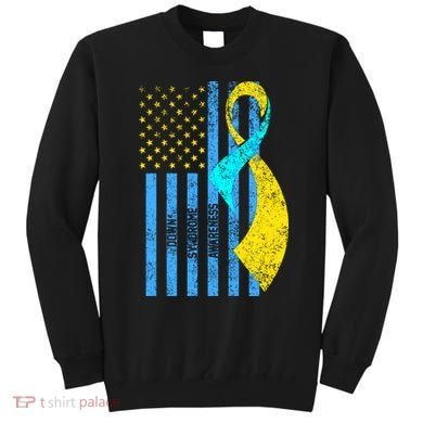 Down Syndrome Awareness Flag Sweatshirt