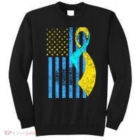 Down Syndrome Awareness Flag Sweatshirt thumb 0