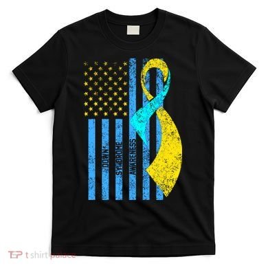 Down Syndrome Awareness Flag T-Shirt