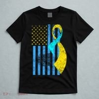 Down Syndrome Awareness Flag T-Shirt thumb 5