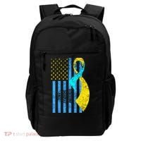Down Syndrome Awareness Flag Backpack thumb 0