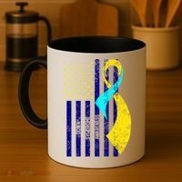 Down Syndrome Awareness Flag Coffee Mug thumb 4