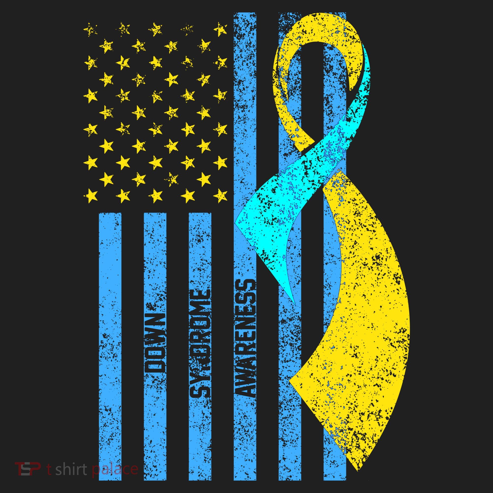 Down Syndrome Awareness Flag Tumbler