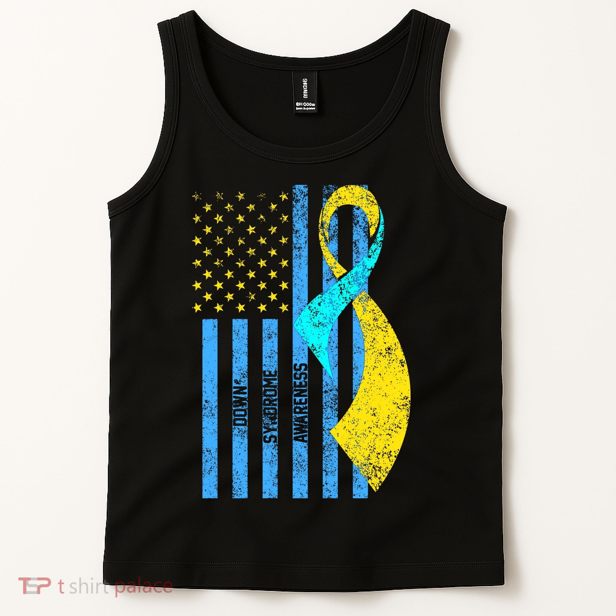 Down Syndrome Awareness Flag Tank Top