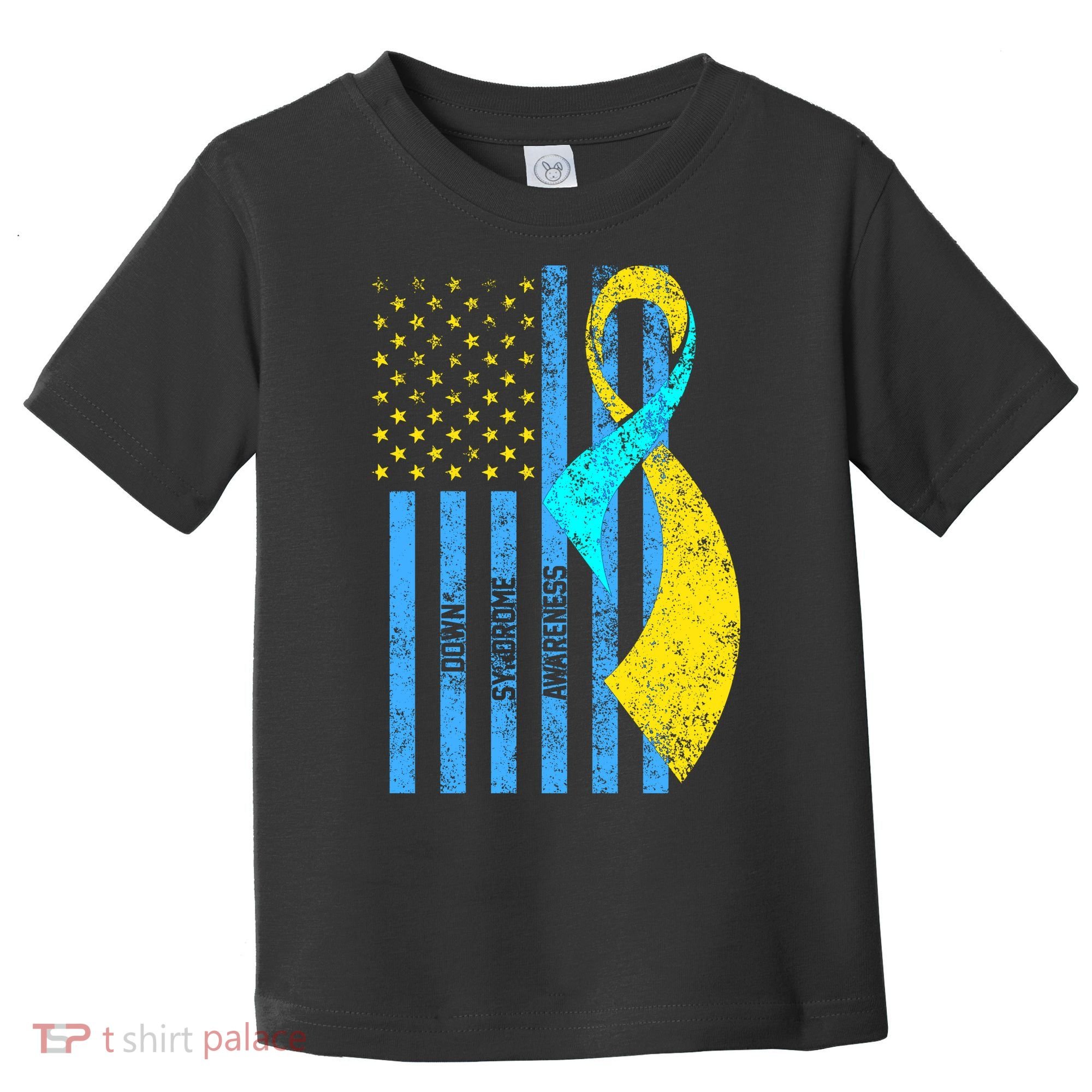 Down Syndrome Awareness Flag Toddler T-Shirt