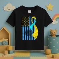 Down Syndrome Awareness Flag Toddler T-Shirt thumb 3