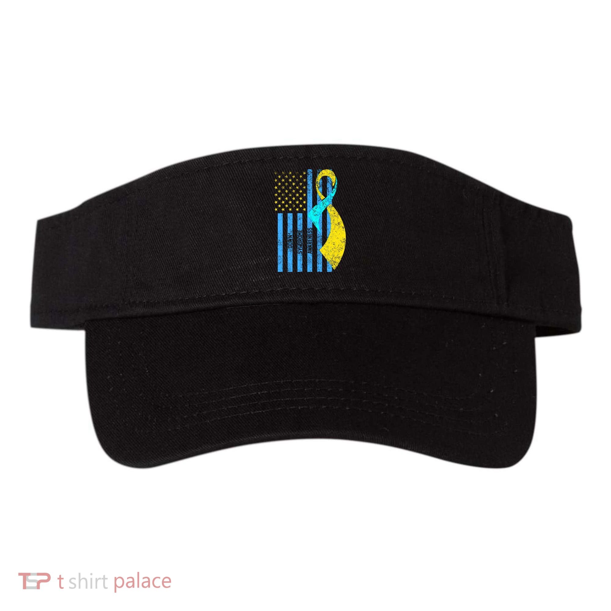 Down Syndrome Awareness Flag Visor