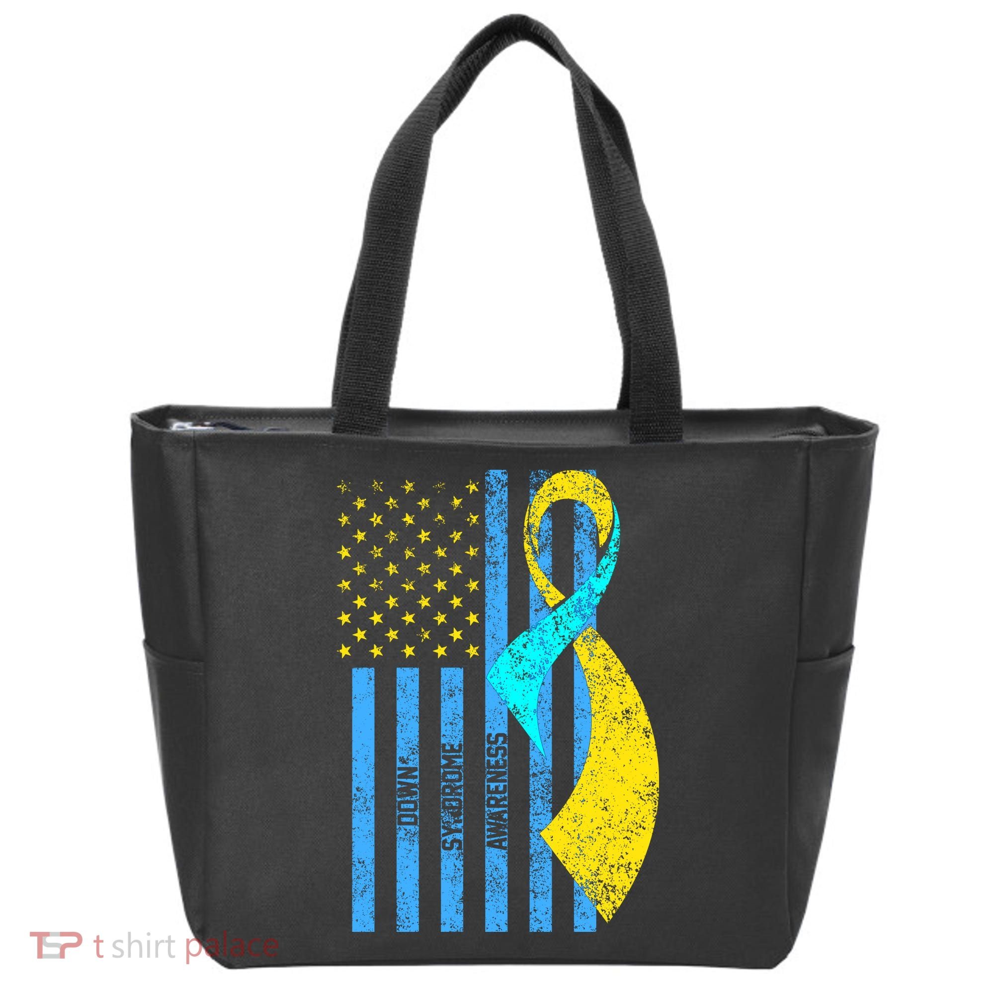 Down Syndrome Awareness Flag Tote Bag