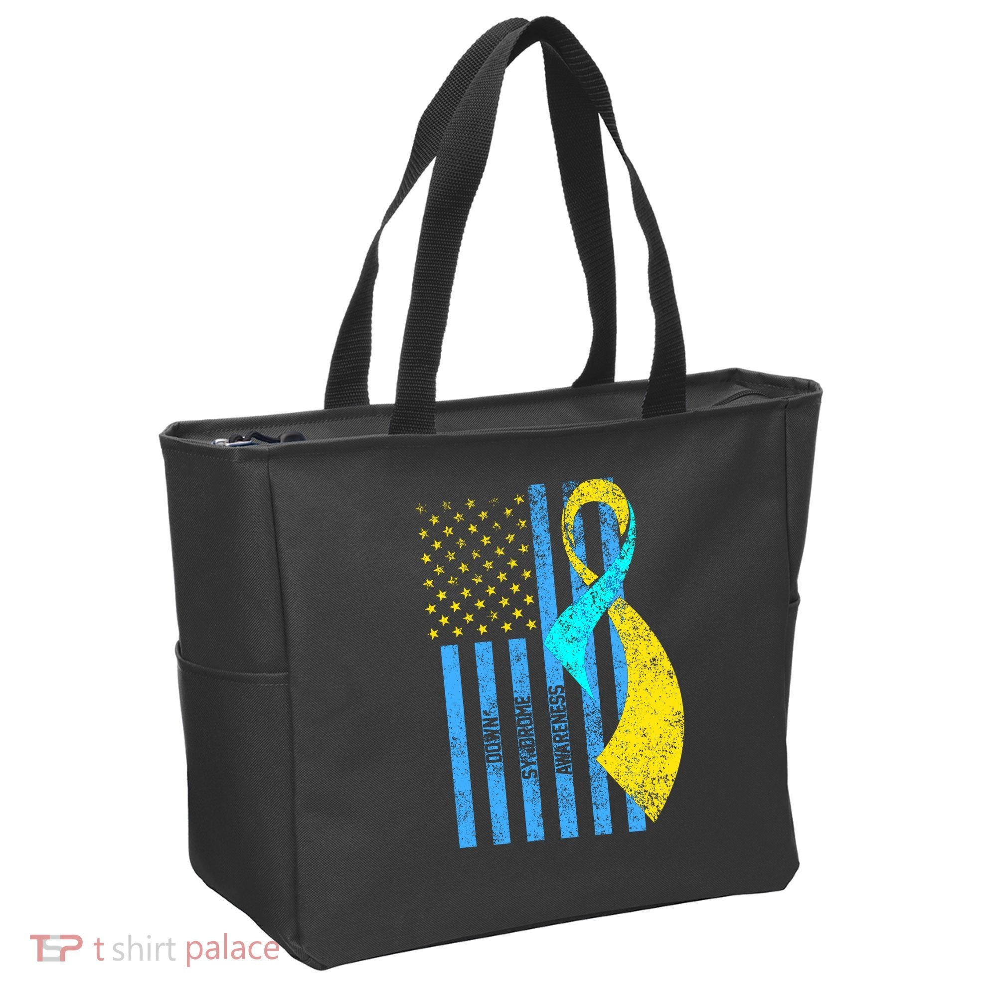 Down Syndrome Awareness Flag Tote Bag