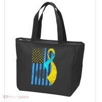 Down Syndrome Awareness Flag Tote Bag thumb 3