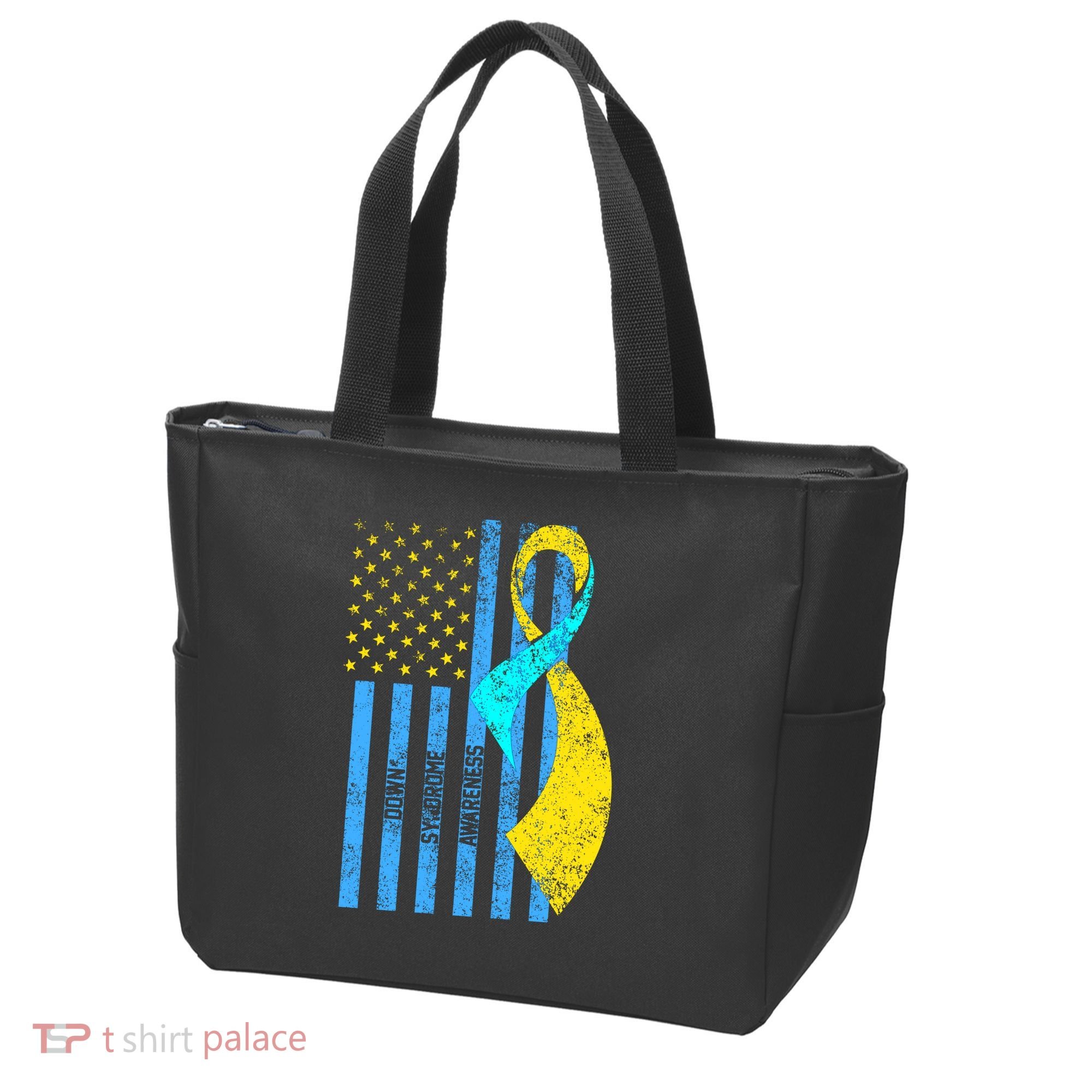 Down Syndrome Awareness Flag Tote Bag