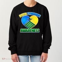Down Syndrome Awareness Hands Of Love Women's Sweatshirt thumb 0