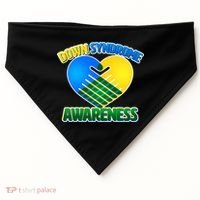 Down Syndrome Awareness Hands Of Love USA-Made Doggie Bandana thumb 0