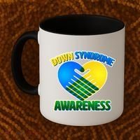 Down Syndrome Awareness Hands Of Love Coffee Mug thumb 2