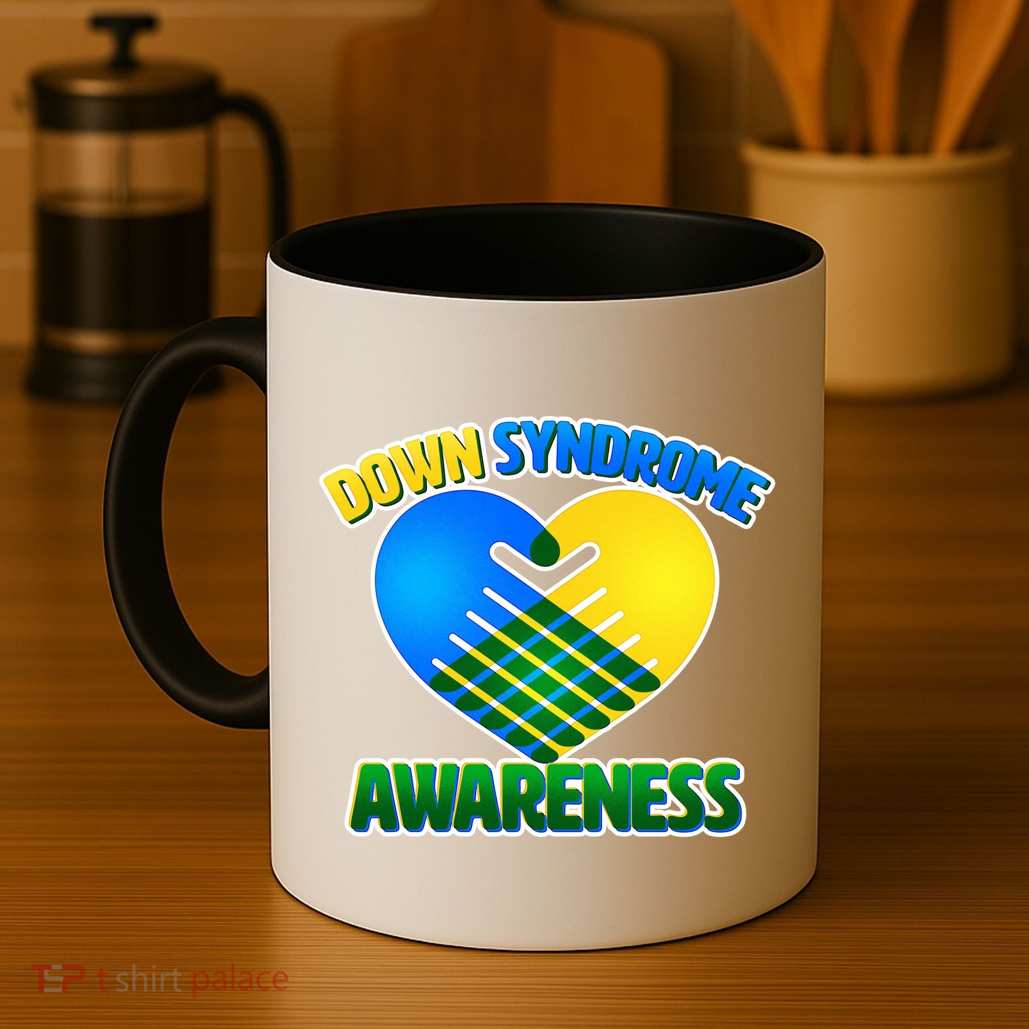 Down Syndrome Awareness Hands Of Love Coffee Mug