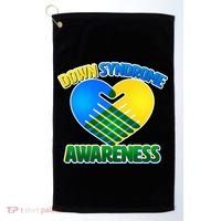Down Syndrome Awareness Hands Of Love Golf Towel thumb 0
