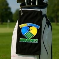 Down Syndrome Awareness Hands Of Love Golf Towel thumb 2