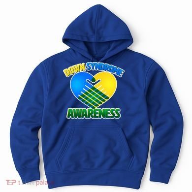 Down Syndrome Awareness Hands Of Love Hoodie