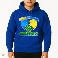 Down Syndrome Awareness Hands Of Love Hoodie thumb 2