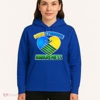 Down Syndrome Awareness Hands Of Love Hoodie thumb 5