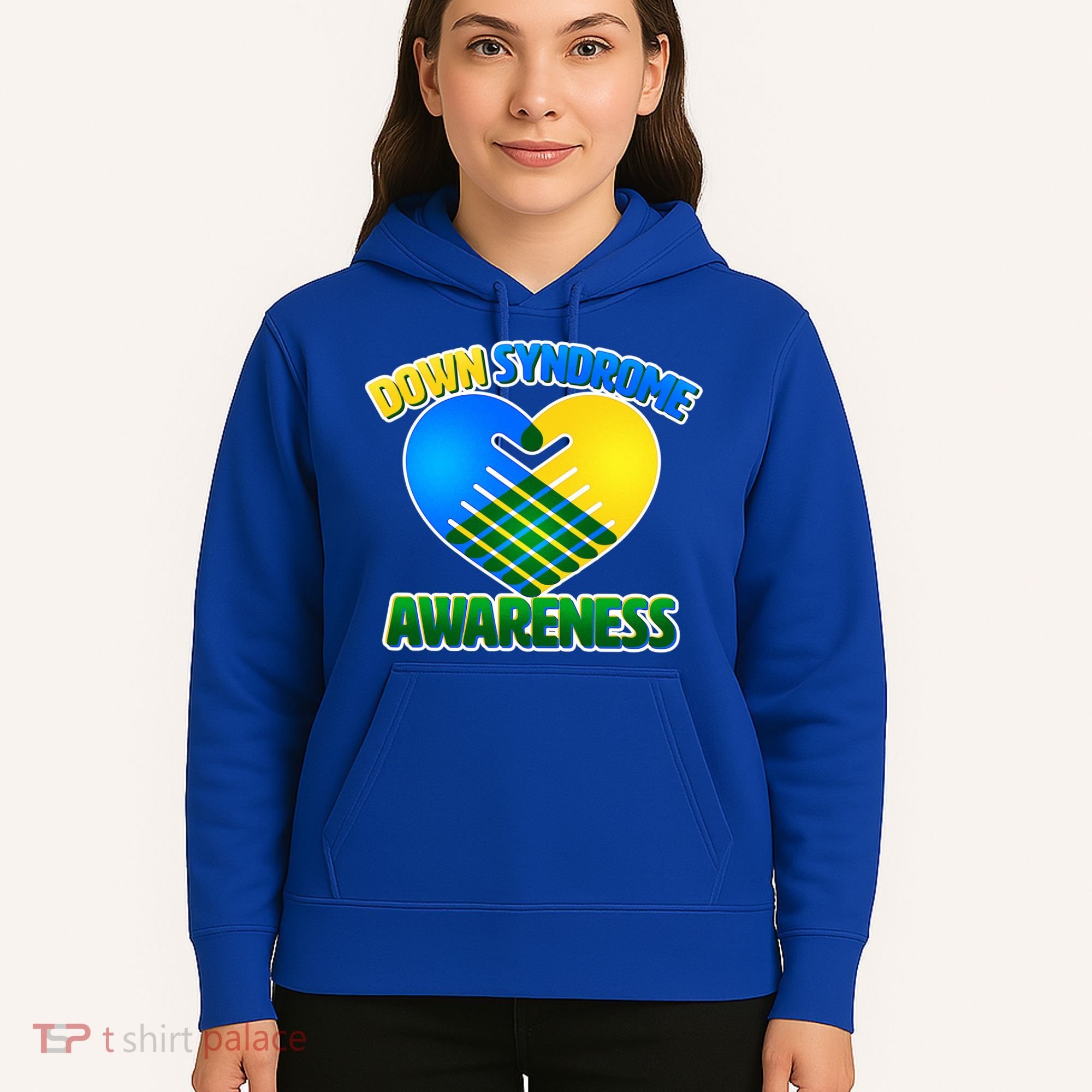 Down Syndrome Awareness Hands Of Love Hoodie