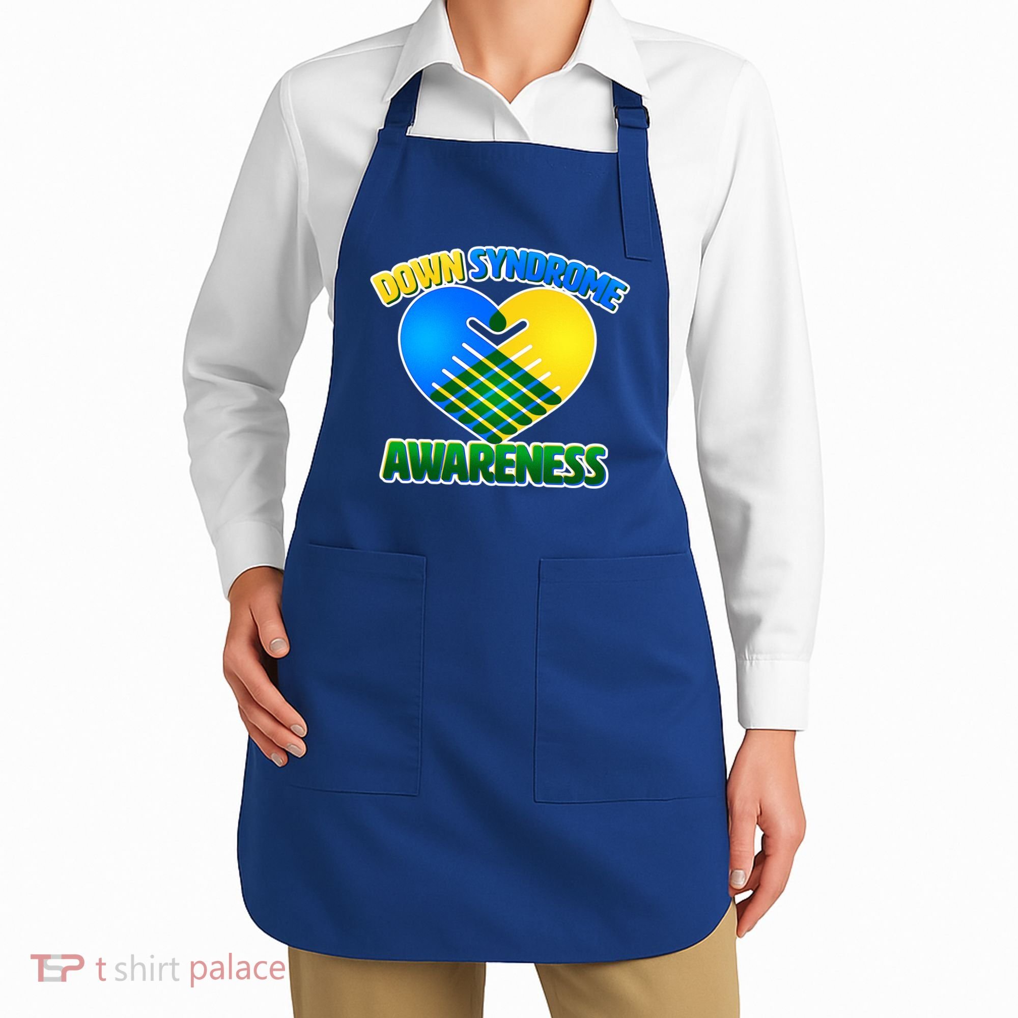 Down Syndrome Awareness Hands Of Love Apron