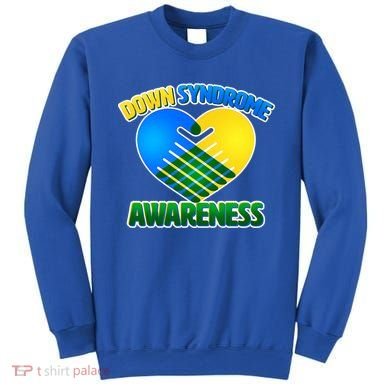 Down Syndrome Awareness Hands Of Love Sweatshirt
