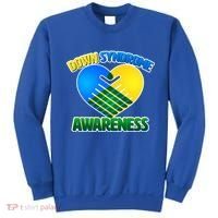 Down Syndrome Awareness Hands Of Love Sweatshirt thumb 0