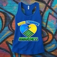 Down Syndrome Awareness Hands Of Love Women's Tank Top thumb 3