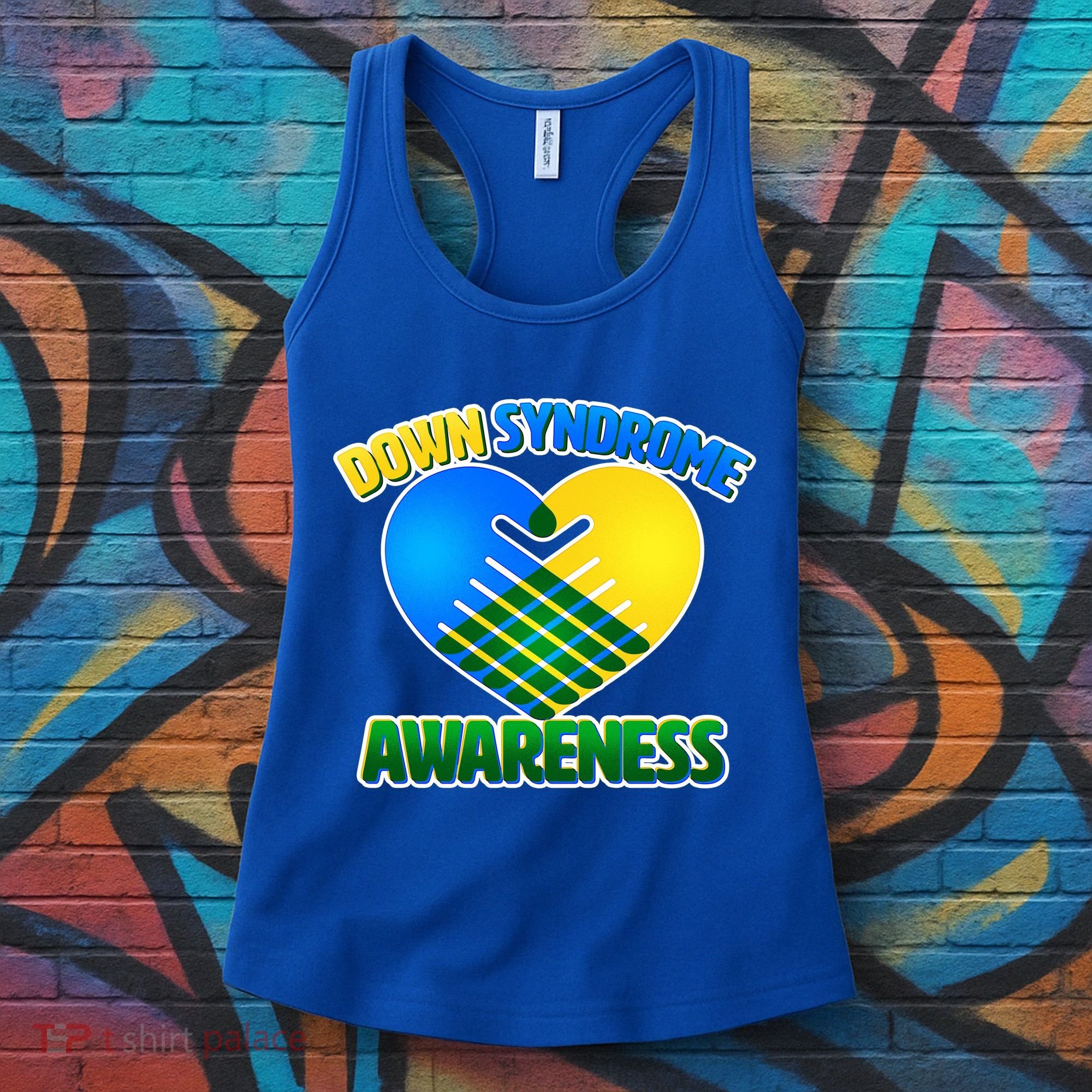 Down Syndrome Awareness Hands Of Love Women's Tank Top