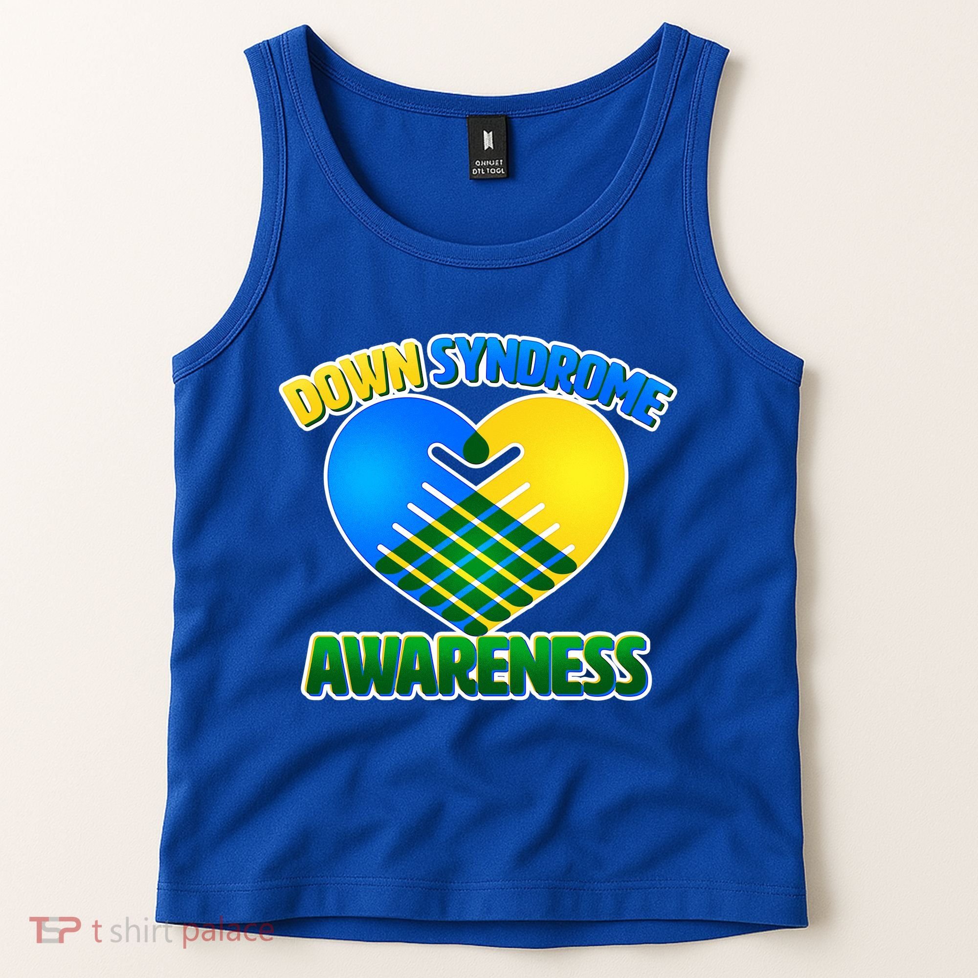Down Syndrome Awareness Hands Of Love Tank Top