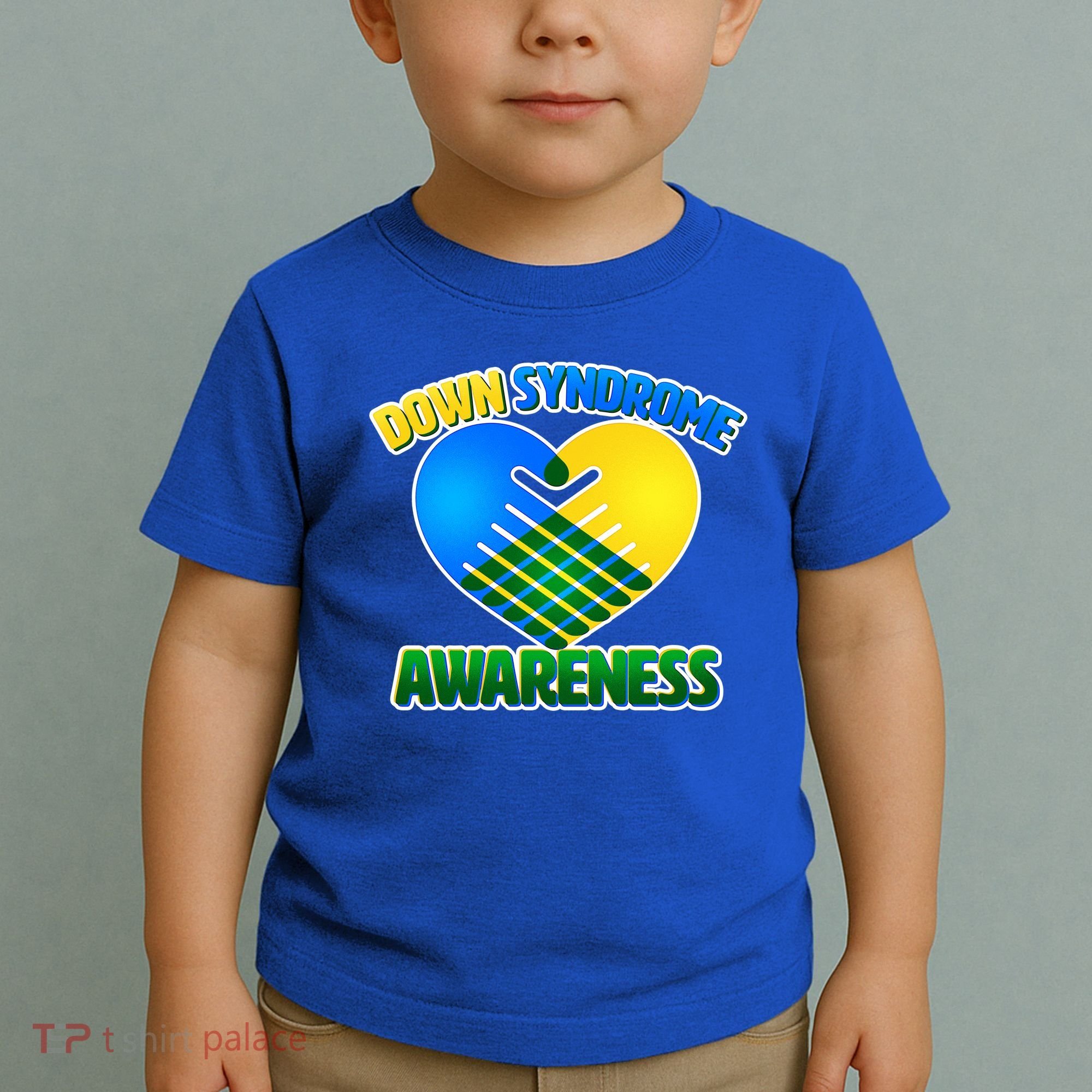 Down Syndrome Awareness Hands Of Love Toddler T-Shirt