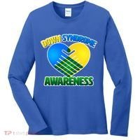 Down Syndrome Awareness Hands Of Love Women's Long Sleeve Shirt thumb 0